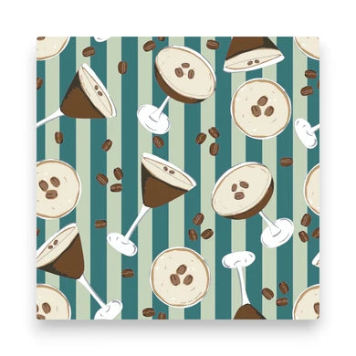 PLM Mahjong Mat-Espresso Martini