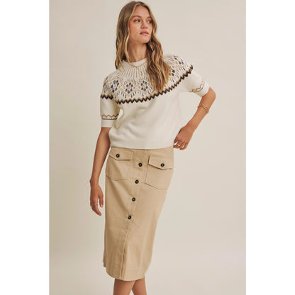 Fireside Stories Exclusive Nordic Inpisred Brushed Sweater