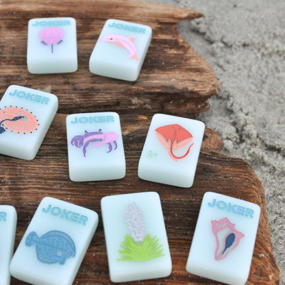 Barrier Island Tiles- A Southern Shoreline Inspired Mahjong Set
