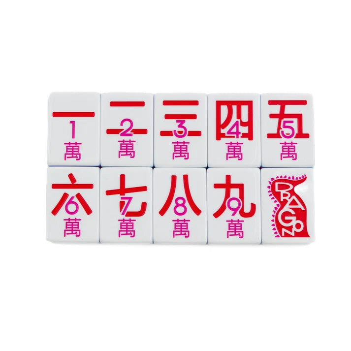 THE PLAY SERIES | PETITE | Mahjong with Something to Say | Ocean Blue