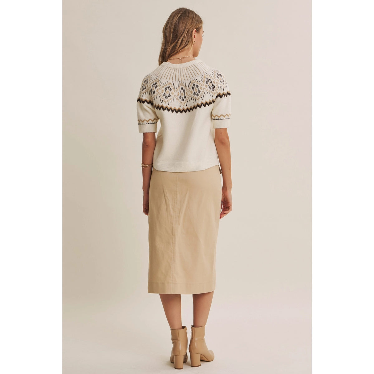 Fireside Stories Exclusive Nordic Inpisred Brushed Sweater
