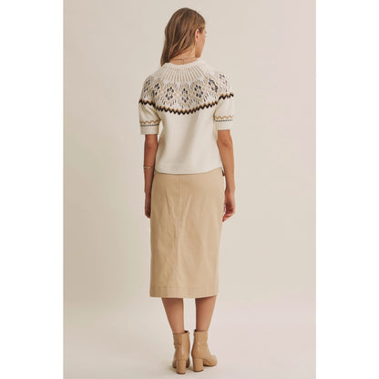 Fireside Stories Exclusive Nordic Inpisred Brushed Sweater